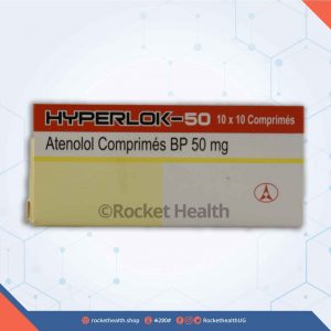 Atenolol 50mg-Tablet-HYPERLOK-10’s