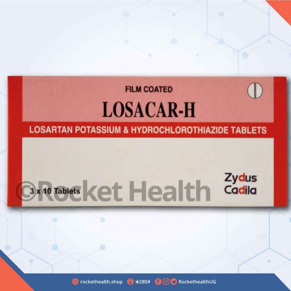 Losartan Hydrochlorothiazide Tablet Losacar H 10’s