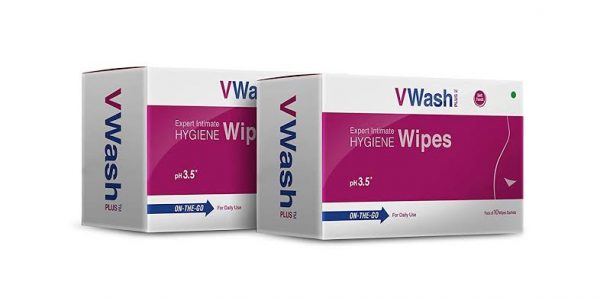 V wash wipes