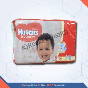 Huggies Dry Comfort Size 5 ( 12-22 kg) 56’s