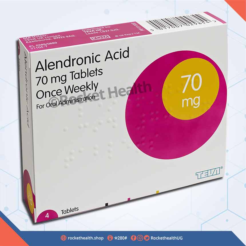 Blive gift dobbeltlag tuberkulose Alendronic Acid 70mg ALENDRONIC ACID UK Tablet 4's | Rocket Health