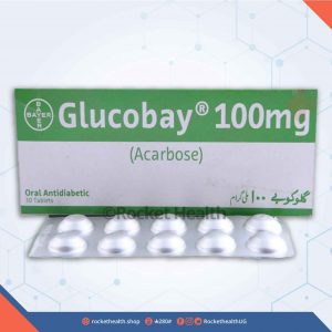 Acarbose-100mg-GLUCOBAY-Tablets-10’s