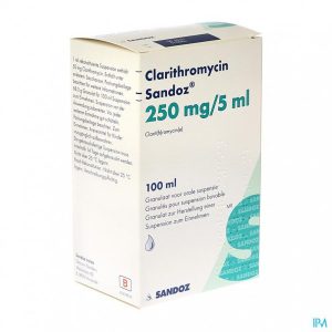 Clarithromycin Sandoz 250