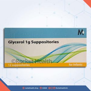 Glycerol 1g Glycerol UK Suppository 12’s
