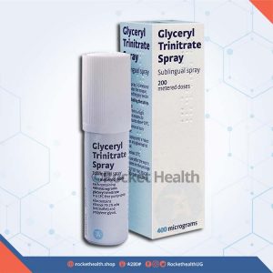Glyceryl Trinitrate 400mcg Spray 10's