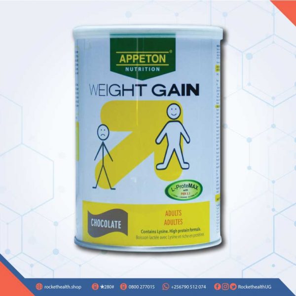 APPETON-WEIGHT-GAIN-ADULTS-CHOCOLATE--450G-Tin, pharmacy, appetizer, appetizer, malnutrition, nutrient deficiency syndromes