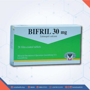 BIFRIL-30MG-TAB, pharmacy prescription drug,Antihypertensives, Antihypertensive, Blood pressure, Heart attack,