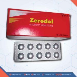 Aceclofenac-100mg-ZERODOL-Tablets-10's, aceclofenac, zerodol, pain, ache, analgesic, arthritis, inflammation, Pharmacy, Home Medicines, Pain Management