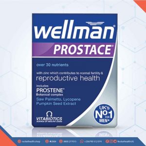 Multivitamins WELLMAN PROSTACE 60'S Capsules, wellman prostace, vitamin supplement, normal reproductive health, spermatogenesis, impotence, Pharmacy, Vitamins & Supplements