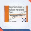 Doxylamine-Pyridoxine-10mg-10mg-PREGNIDOXIN-Tablets-10S