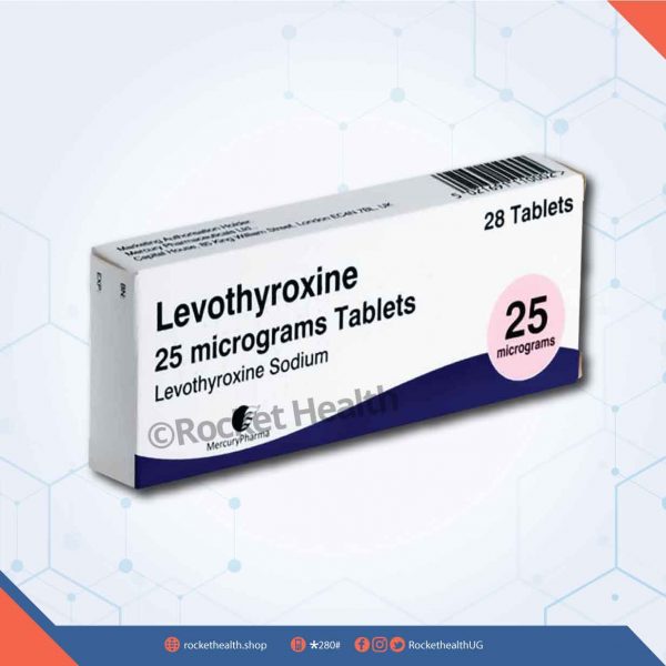 Levothyroxine-25mcg-LEVOTHYROXINE-UK